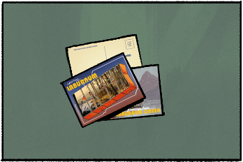 We Stay Behind - Set Of 3 Printed Postcards - 10€
